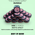 THE ULTIMATE SUPPLY – 24 Matte Effect Pomades | PROFESSIONAL BARBER BUNDLE – 67% OFF