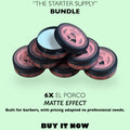 THE STARTER SUPPLY – 6 Matte Effect Pomades | PROFESSIONAL BARBER BUNDLE – 57% OFF