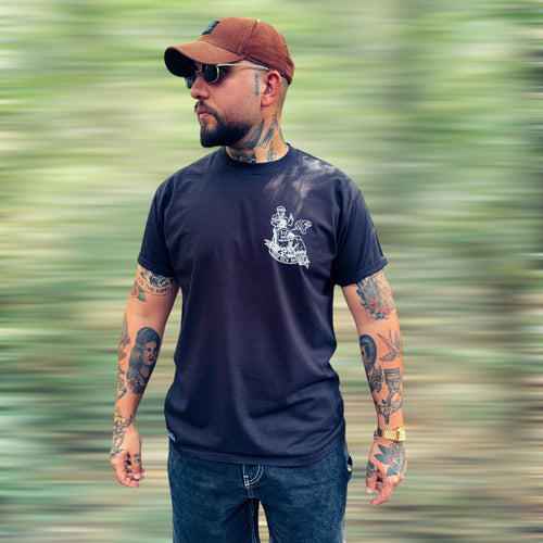 EL PORCO - 'R.I.P Bad haircuts' T-SHIRT