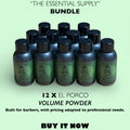 THE ESSENTIAL SUPPLY – 12 Volume Powders | PROFESSIONAL BARBER BUNDLE – 60% OFF